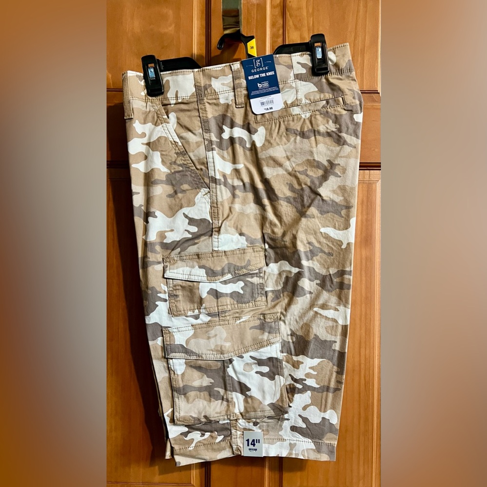 George Men's Cargo Shorts in Camouflage